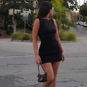 Meshki Angela Little Black Dress